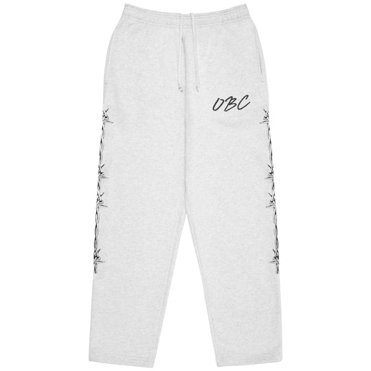 BARBED WIRE SWEATPANTS (GREY)